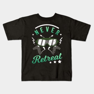 Never Retreat Kids T-Shirt